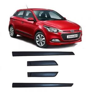 Side Door Beading Door Protector Accessories for Elite i20 (14-15)Black